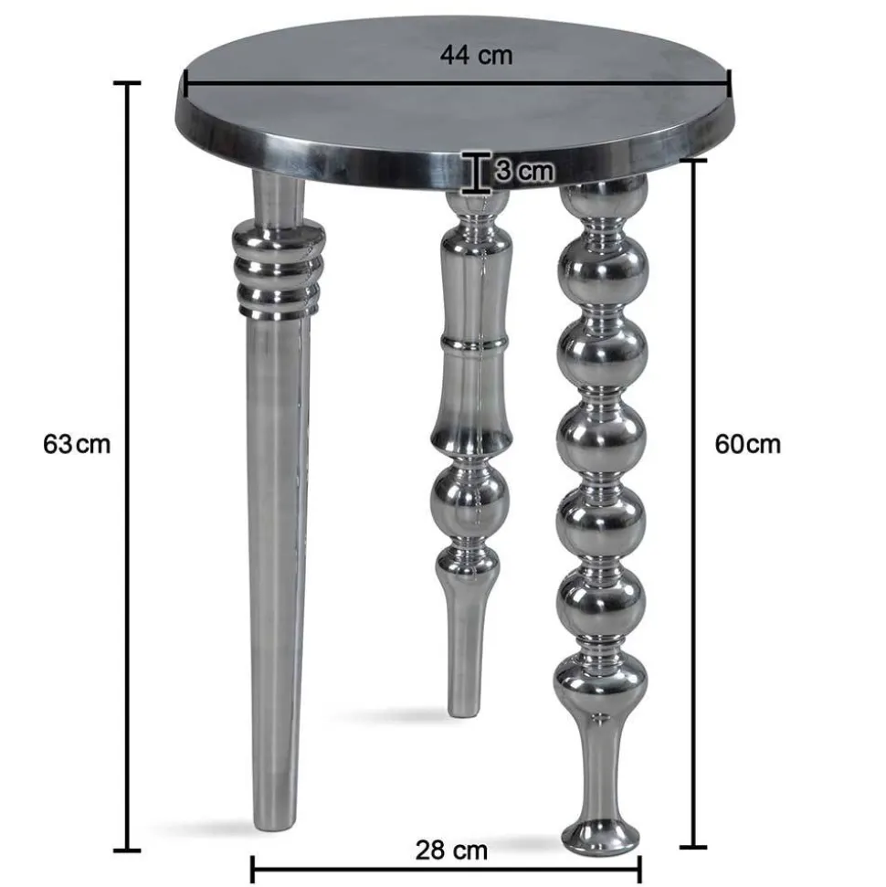 Design-Beistelltisch aus Aluminium - Coway