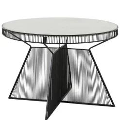 Designer Couchtisch mit Marmorplatte - Imraca