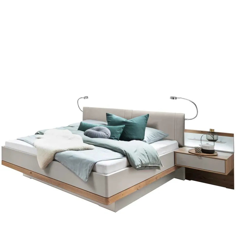 Designer Doppelbett & Nachttische - Crascanu (dreiteilig)
