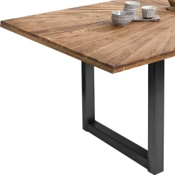 Designer Esstisch aus Recyclingholz Teak - Lolly