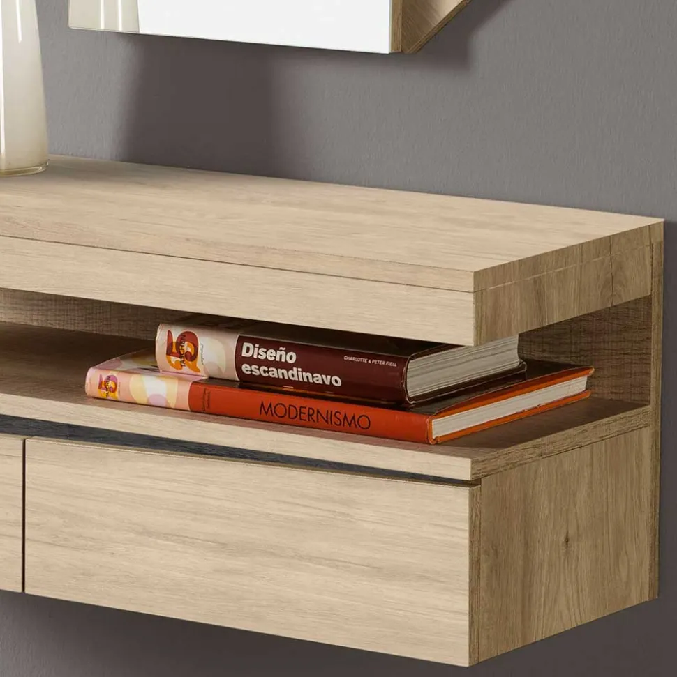 Designer Flurmöbel Set mit Wandkonsole - Irvine (zweiteilig)