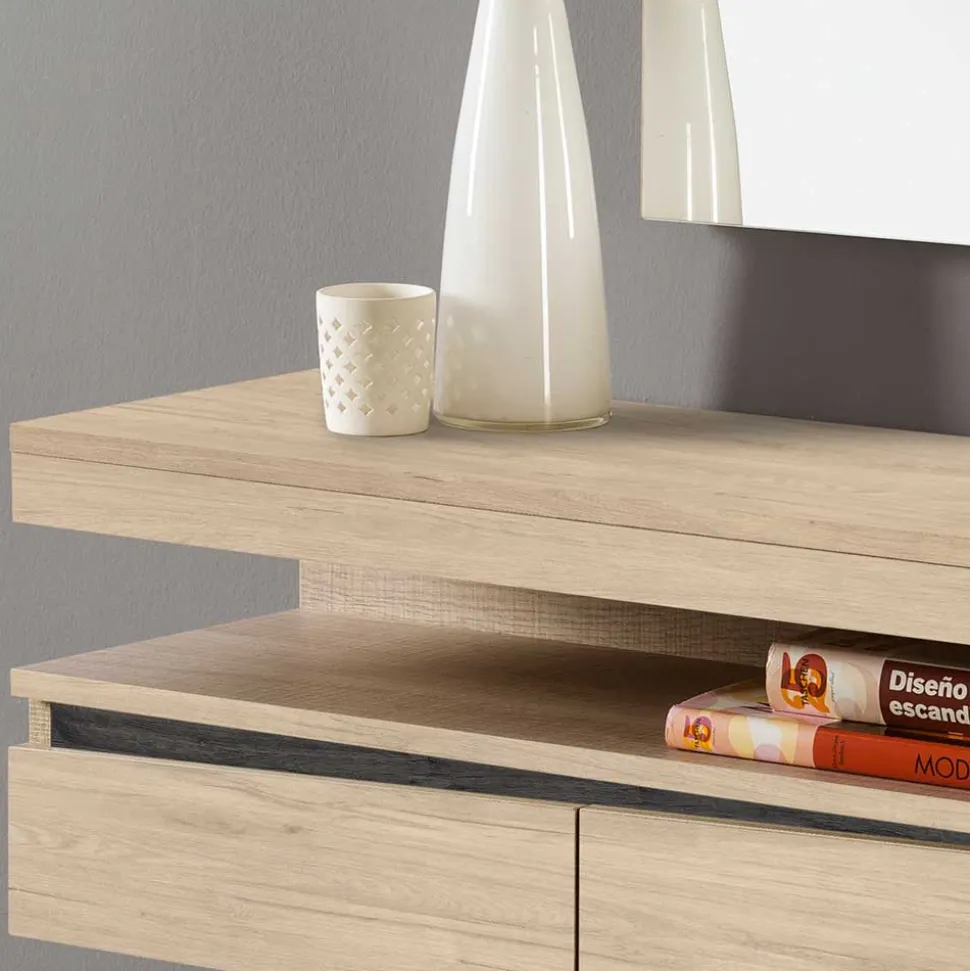 Designer Flurmöbel Set mit Wandkonsole - Irvine (zweiteilig)