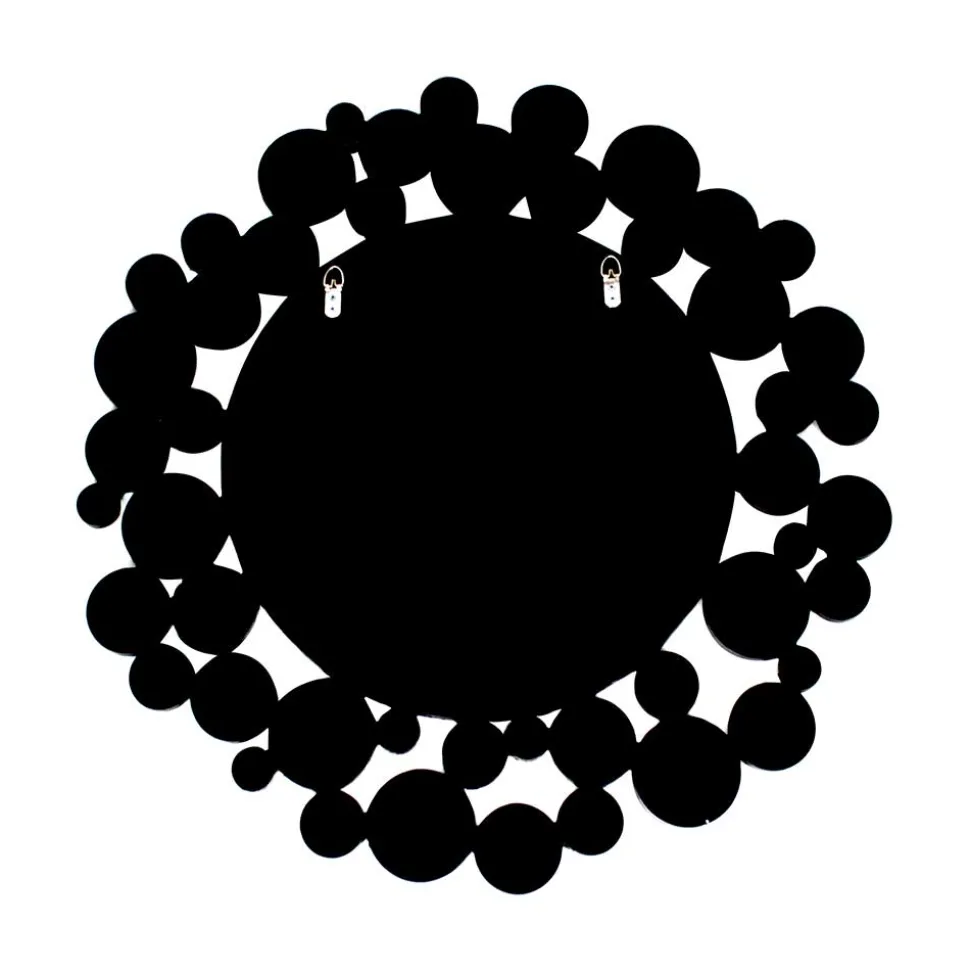 Designer Glasspiegel in Grau & Silber - Martinez