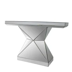 Designer Konsolentisch aus Spiegelglas - Adendro