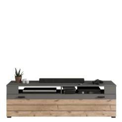 Designer Wohnwand Möbel 320 cm breit - Scarlett (dreiteilig)