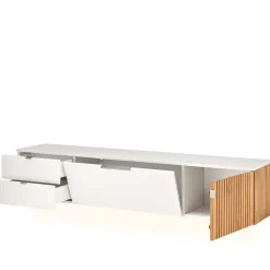 Designer Wohnwand Möbel 290 cm breit - Miloris (dreiteilig)