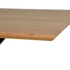 Design-Esstisch mit Massivholzplatte Akazie - Annipurk