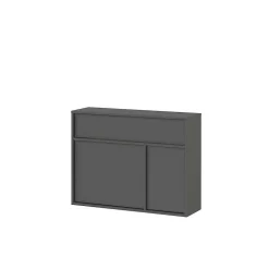 Design-Kommode mit Spiegel Set - Flemingo (zweiteilig)