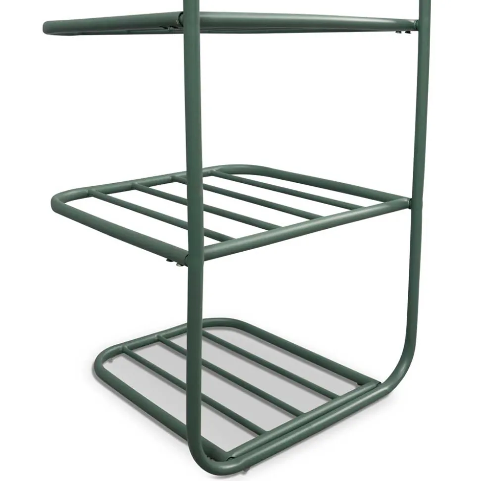 Design-Metallgarderobe in Mintgrün - Estren