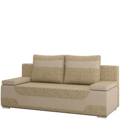 Design-Schlafcouch in Beige Material Mix - Andiamo
