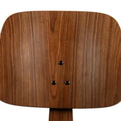 Designstuhl aus Kunstleder & Schichtholz - Riostar