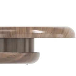 Design-Wohnzimmertisch mit drehbarer Platte - Loisango