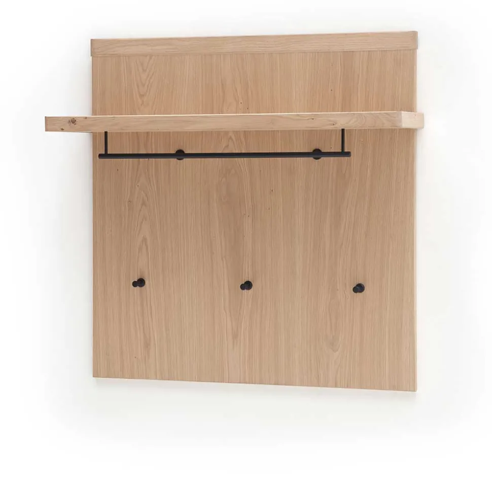 Dielen Einrichtung in Eiche Bianco - Arkadiuz (fünfteilig)