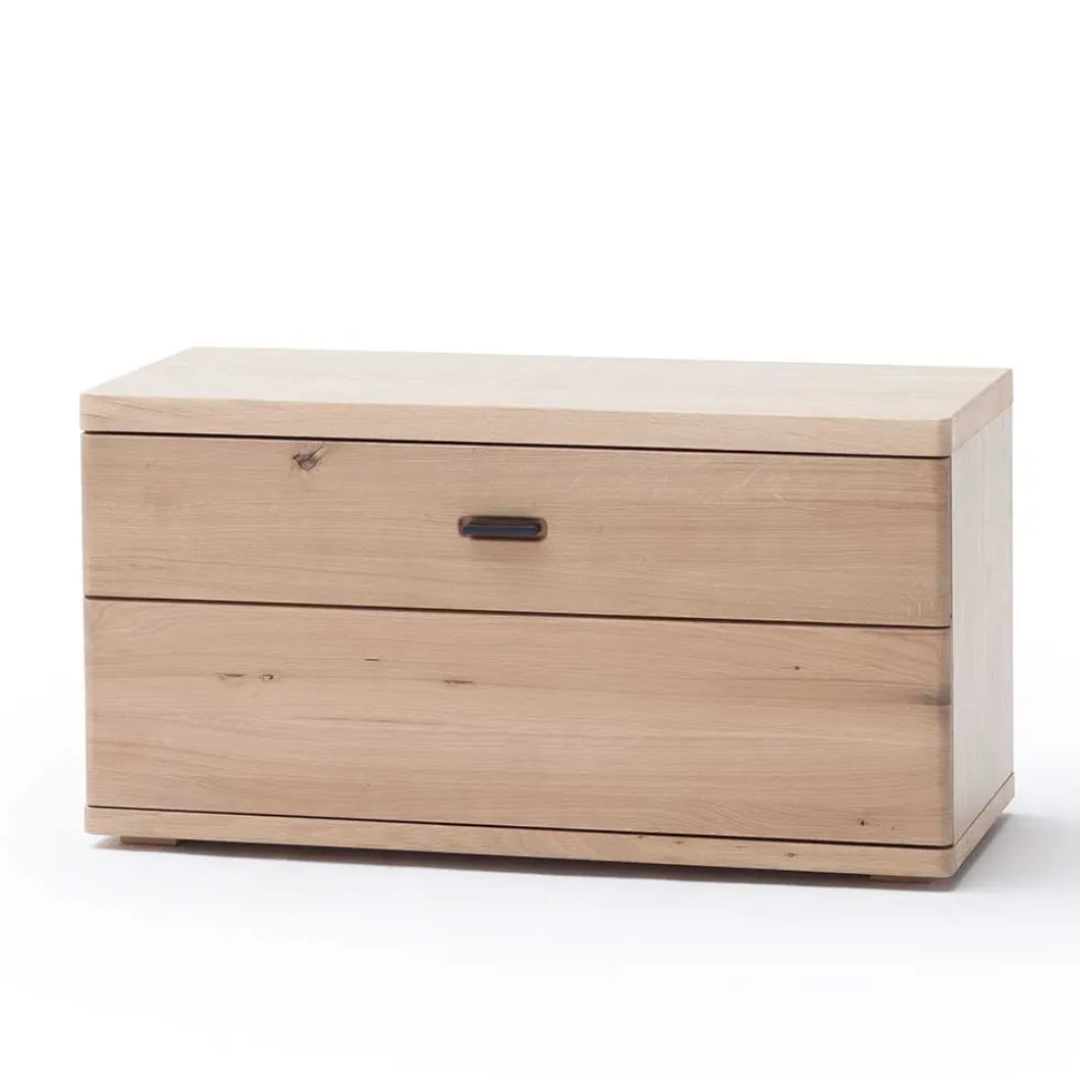 Dielen Einrichtung in Eiche Bianco - Arkadiuz (fünfteilig)