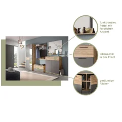 Dielen Einrichtung Möbel Kombination - Catamaron (dreiteilig)