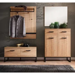 Dielen Möbel Set modern - Truvisas (vierteilig)