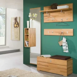 Dielen Set Wislama aus Kernbuche Massivholz (fünfteilig)