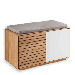 Dielenbank aus Asteiche Massivholz - Zonga