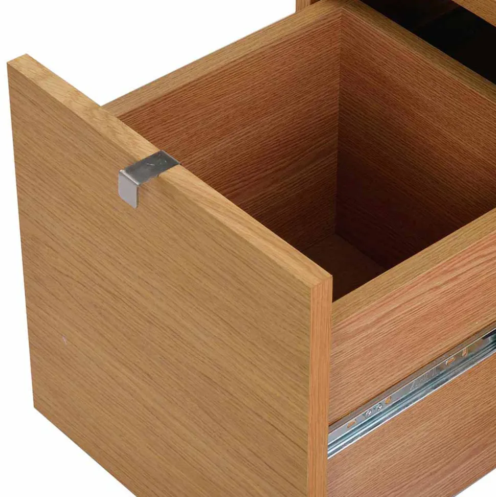 Dielenbank Helvana mit Eiche Furnier