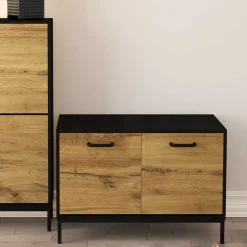 Dielenbank mit zwei Schubladen - Gunnar