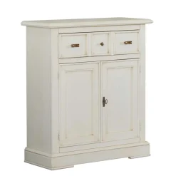 Dielenkommode in Antikweiß - Annot