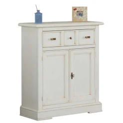 Dielenkommode in Antikweiß - Annot