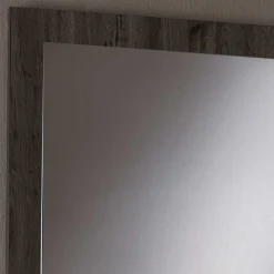 Dielenmöbel in Weiß & Schwarzgrau - Lysandro (zweiteilig)