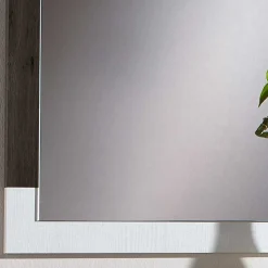 Dielenmöbel in Weiß & Schwarzgrau - Lysandro (zweiteilig)