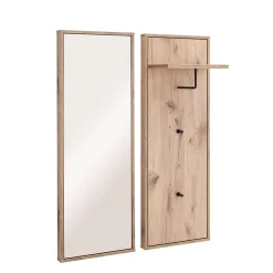 Dielenmöbel Kombination in Wildeiche - Vapposia (vierteilig)