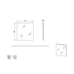 Dielenmöbel Set zweifarbig - Bien (dreiteilig)