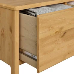 Dielenschrank & Spiegel & Lowboard - Etvina (dreiteilig)