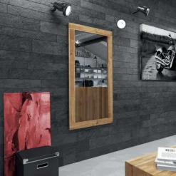 Dielenspiegel Manzey aus Wildeiche Massivholz