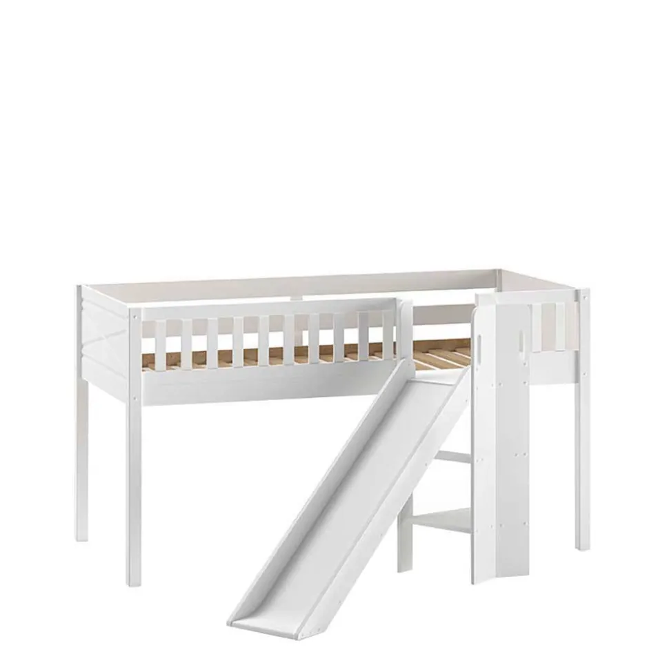 Dino Hochbett mit schräger Rutsche - Champ