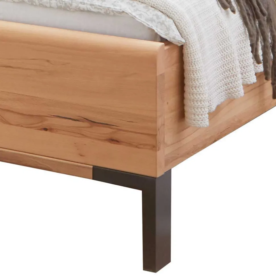 Doppelbett im Set mit Nachtkommoden - Krofun (dreiteilig)