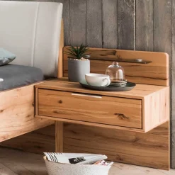 Doppelbett im Set mit Nachtkommoden - Krofun (dreiteilig)