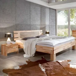 Doppelbett Kombi Zeremonia mit zwei Nachtkommoden (dreiteilig)