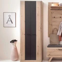 Doppeltür Garderobenschrank modern - Larinca