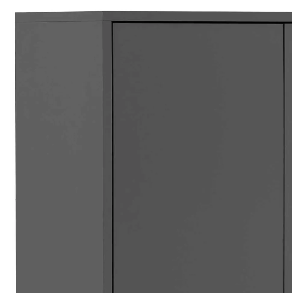 Doppeltür-Aktenschrank in Anthrazit - Brasova