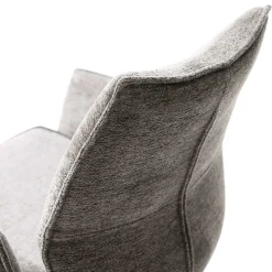 Drehbare Armlehnenstühle mit Taschenfederkern - Obanya (2er Set)