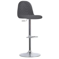 Drehbare Barstühle in Anthrazit - Typon (2er Set)