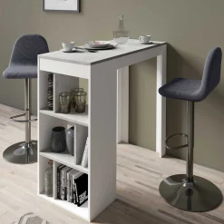 Drehbare Barstühle in Anthrazit - Typon (2er Set)