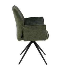 Drehbare Stühle mit Armlehnen - Vanencia (4er Set)