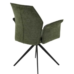 Drehbare Stühle mit Armlehnen - Vanencia (4er Set)