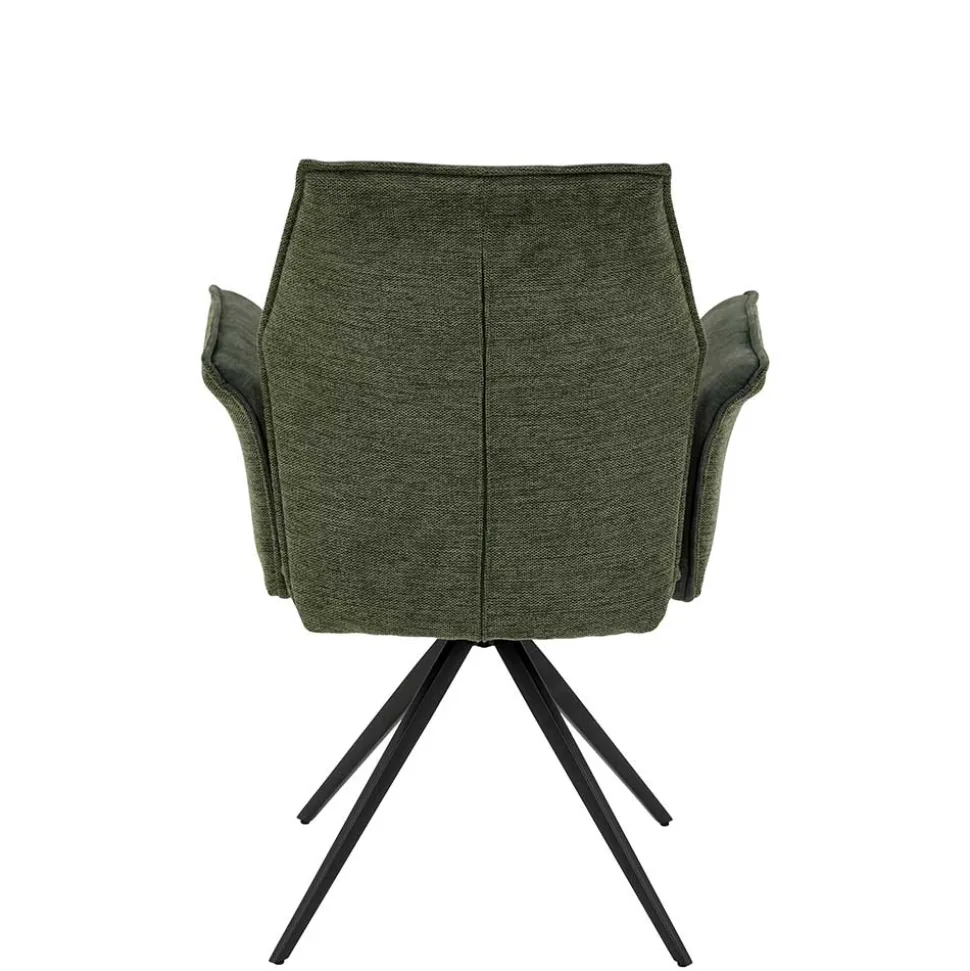 Drehbare Stühle mit Armlehnen - Vanencia (4er Set)