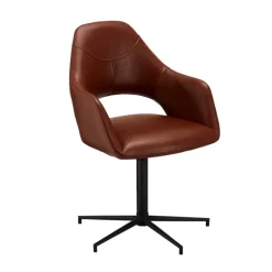 Drehbarer Armlehnenstuhl für Esstisch - Numento (2er Set)