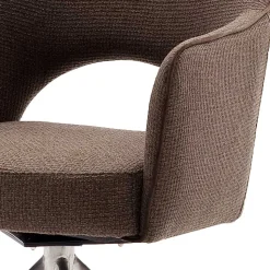 Drehbarer Armlehnenstuhl fürs Esszimmer - Mailak (2er Set)