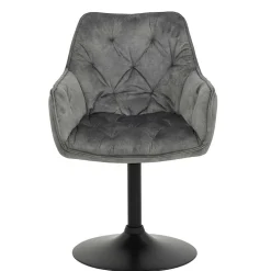 Drehbarer Armlehnenstuhl mit Tellerfuß - Odense (2er Set)