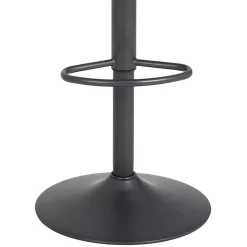 Drehbarer Barstuhl in Anthrazit - Janyna (2er Set)