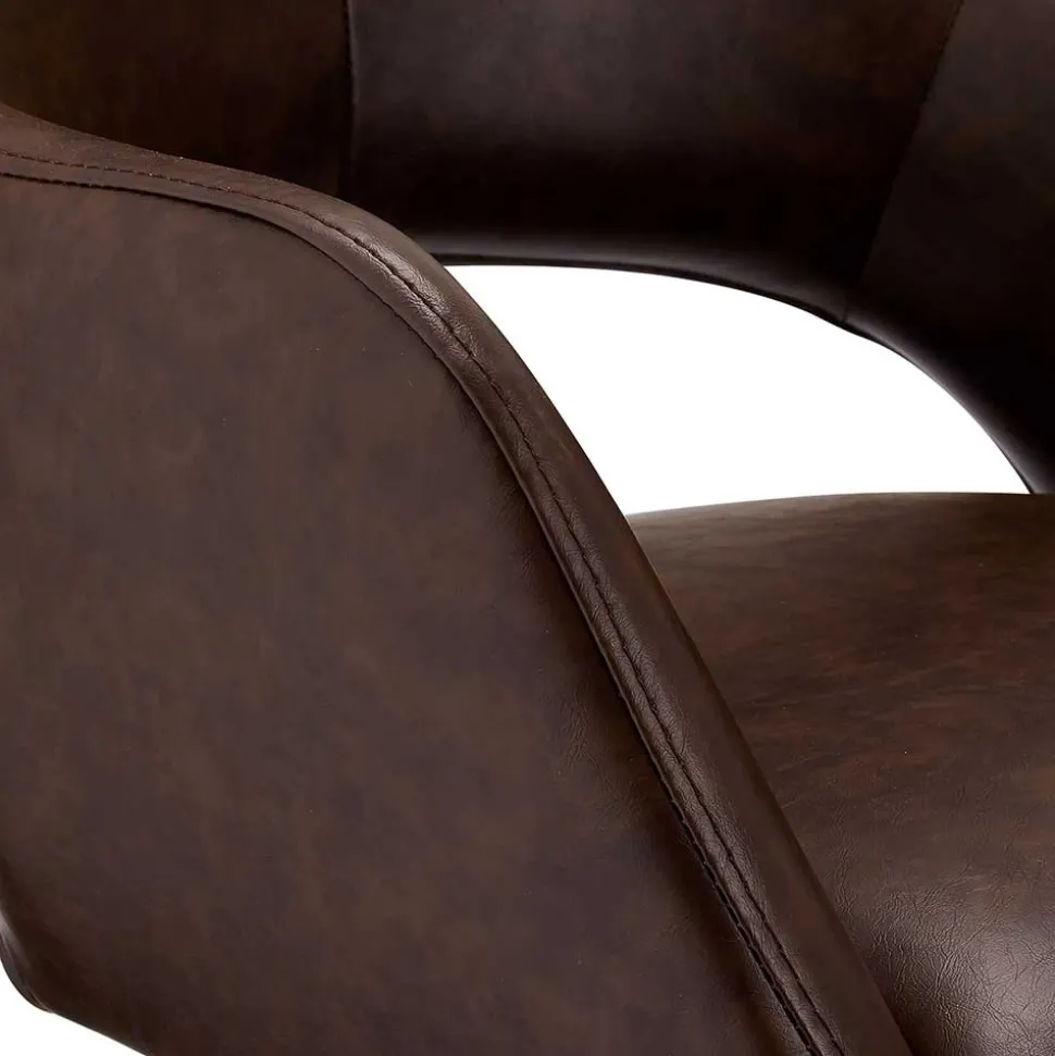 Drehbarer Esstisch Stuhl mit Armlehnen - Viper (2er Set)