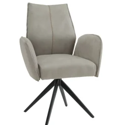 Drehbarer Esstischstuhl mit Armlehnen - Fiafanda (2er Set)